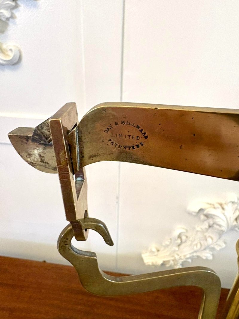 Antique Victorian Apothecary Balance Scales Brass Mahogany Day & Millward Complete with Weights - Image 8